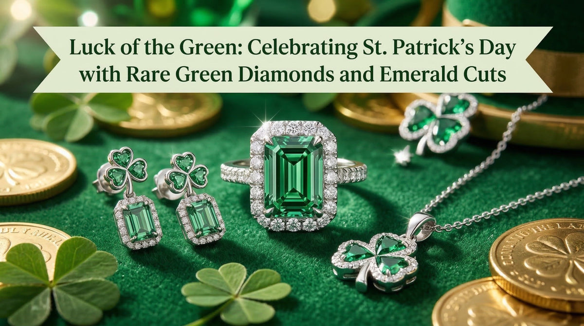 Gemini said Luck of the Green: Celebrating St. Patrick’s Day with Rare Green Diamonds and Emerald Cuts