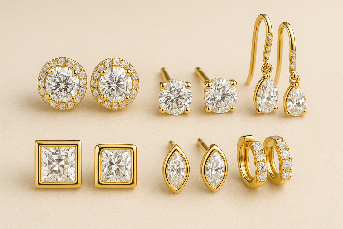 Timeless Sparkle: Why Gold Diamond Earrings Never Go Out of Style