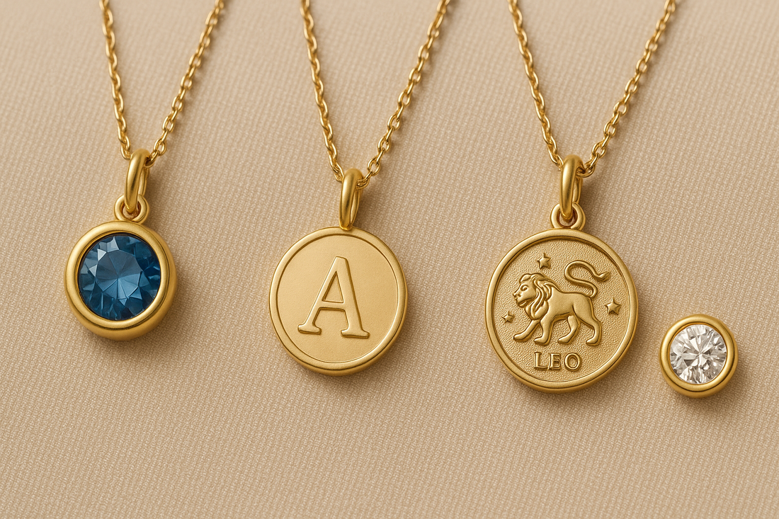 Personalized Pendants: Birthstones, Initials & Zodiac Styles Taking Over 2025
