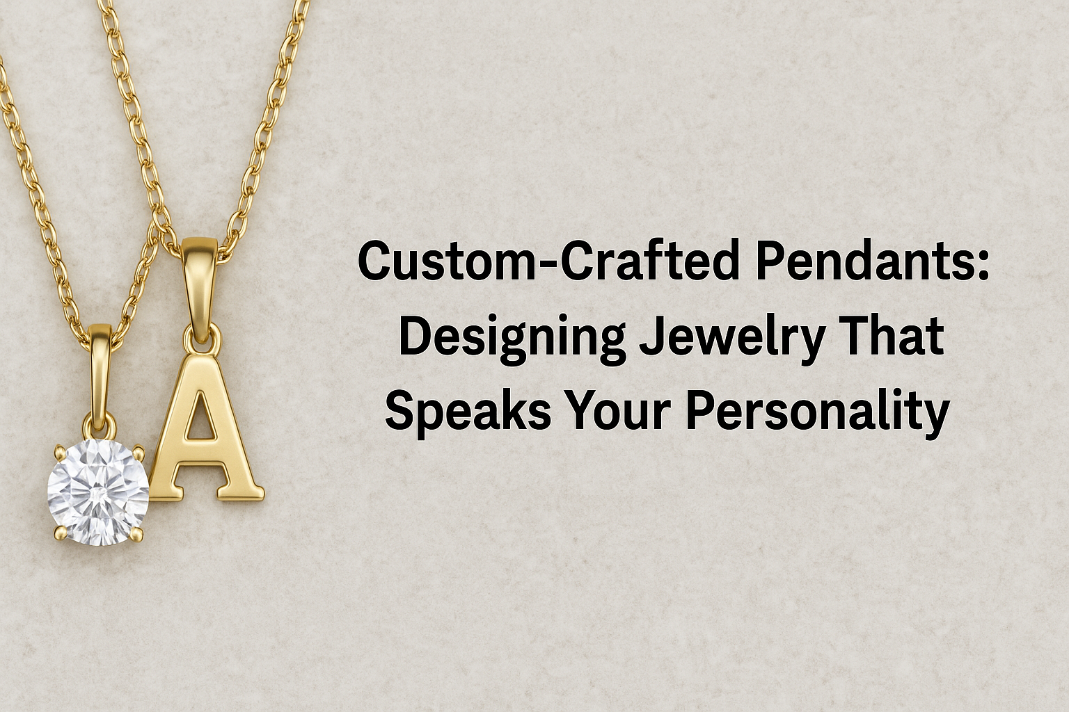 Custom-Crafted Pendants: Designing Jewelry That Speaks Your Personality
