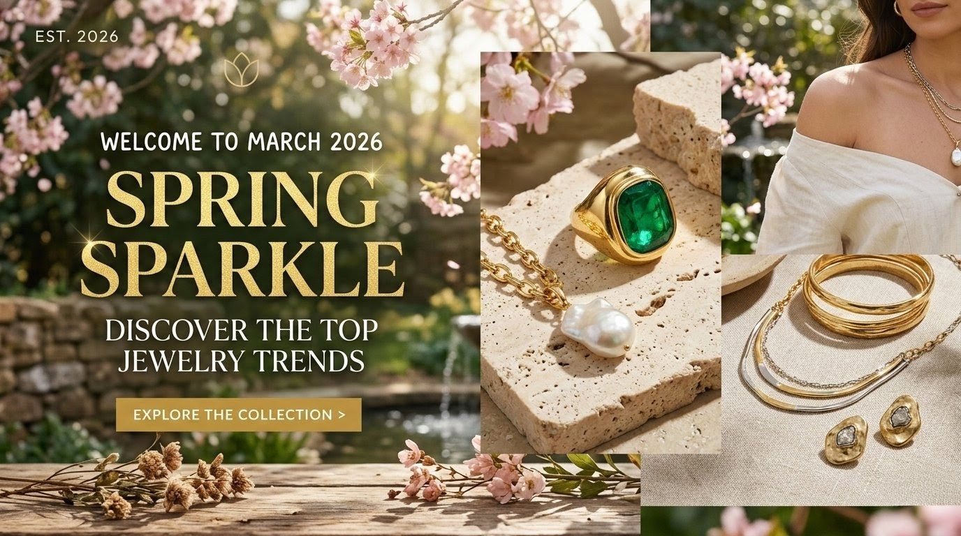 Welcome to March: The "Spring Sparkle" Mood Board & 2026 Jewelry Trends