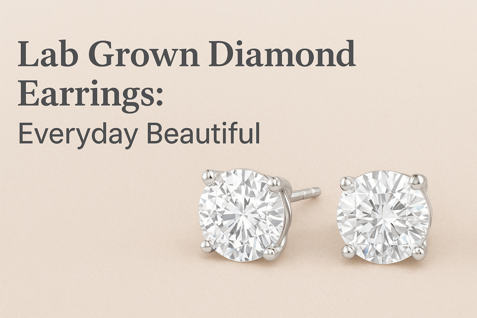 Latest Trends For Earrings In Lab Grown Diamonds