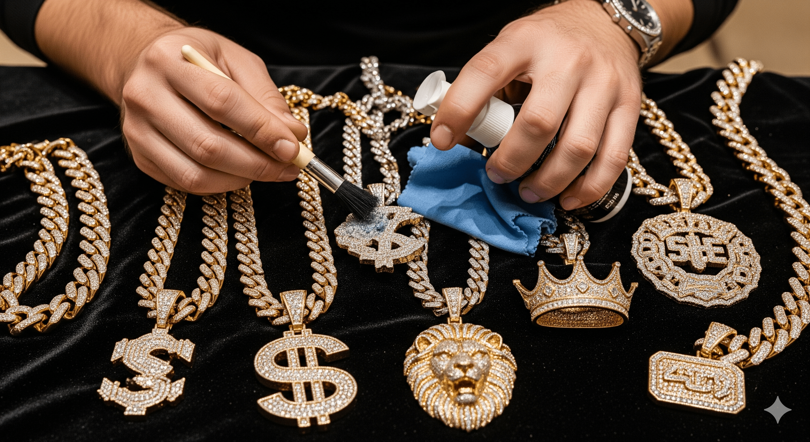 Caring for Your Hip Hop Jewelry: Maintenance Tips to Keep Your Ice Gleaming - Shoora Designs