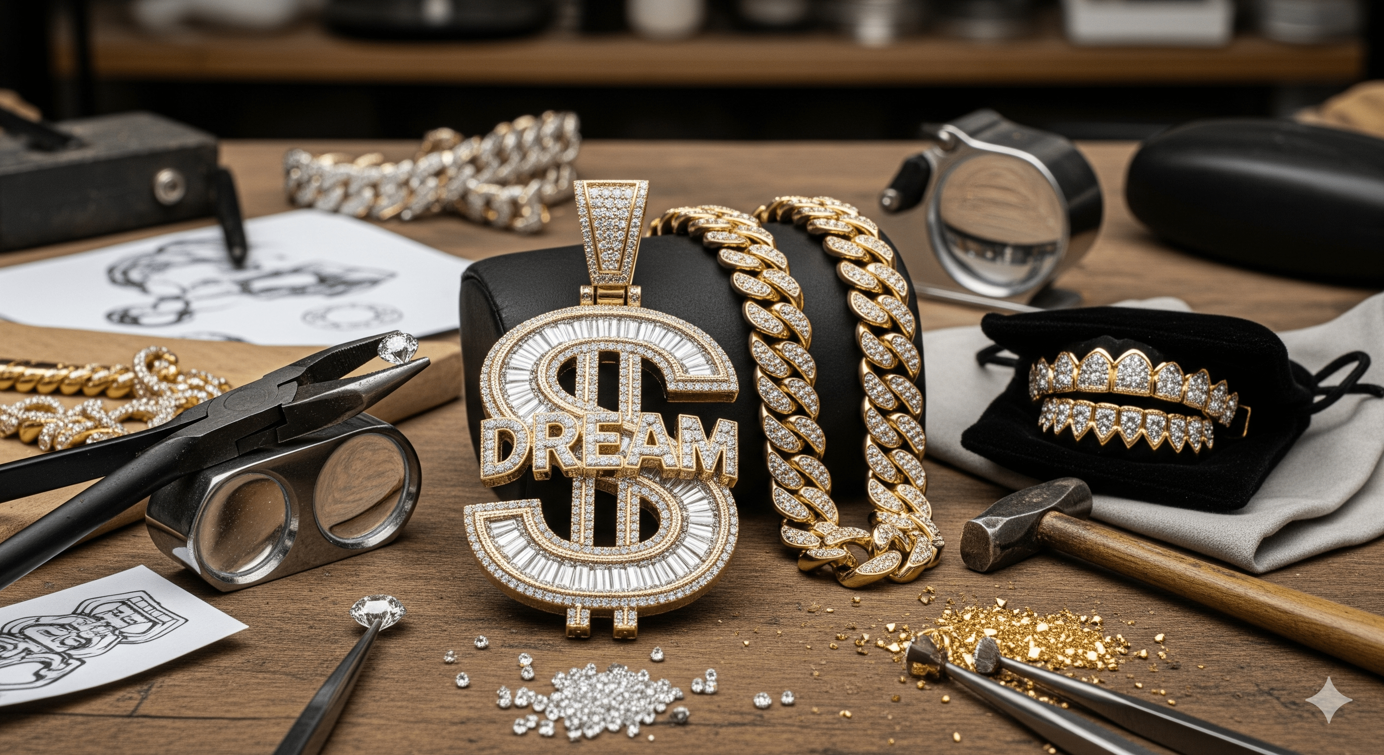 Custom Hip Hop Jewelry: Crafting Unique Pieces That Speak Your Story - Shoora Designs