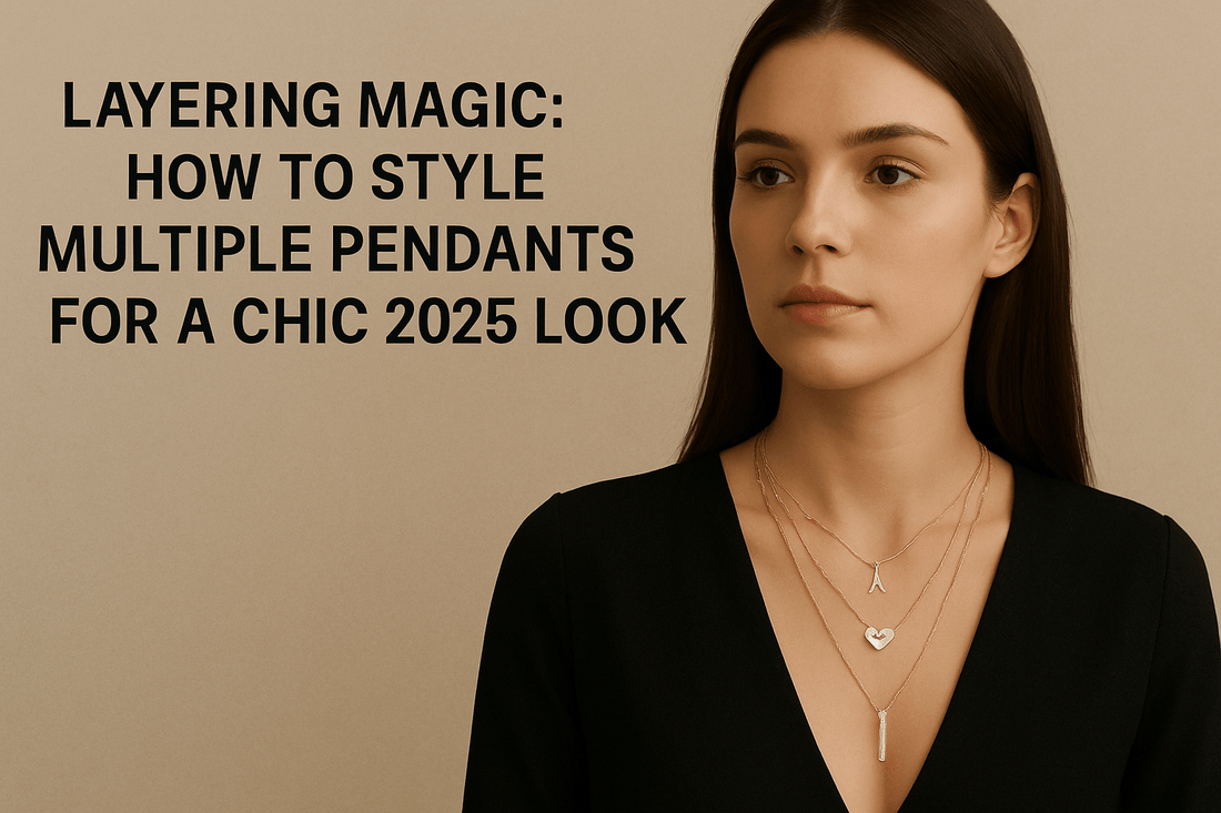 Layering Magic: How to Style Multiple Pendants for a Chic 2025 Look - Shoora Designs
