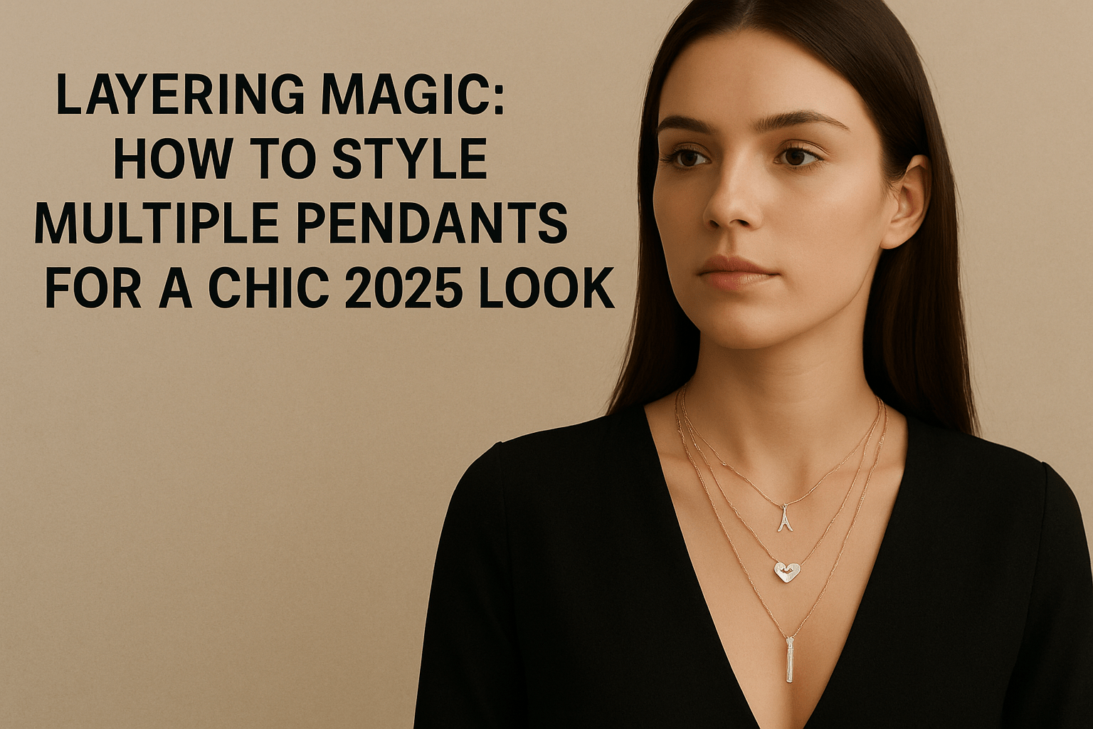 Layering Magic: How to Style Multiple Pendants for a Chic 2025 Look - Shoora Designs