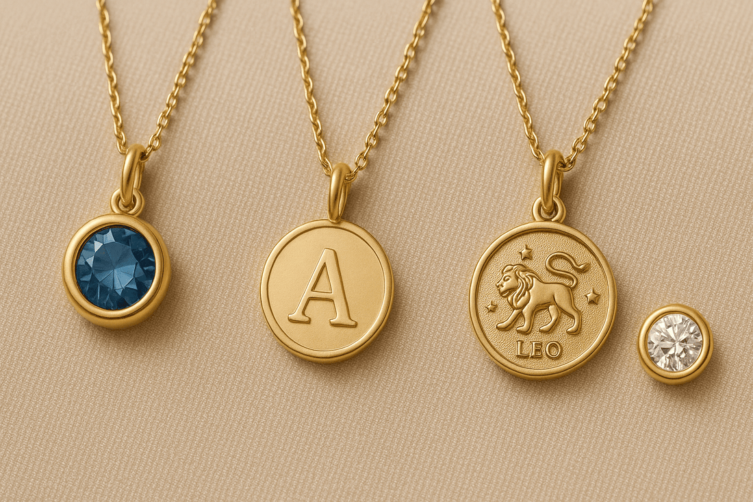 Personalized Pendants: Birthstones, Initials & Zodiac Styles Taking Over 2025 - Shoora Designs