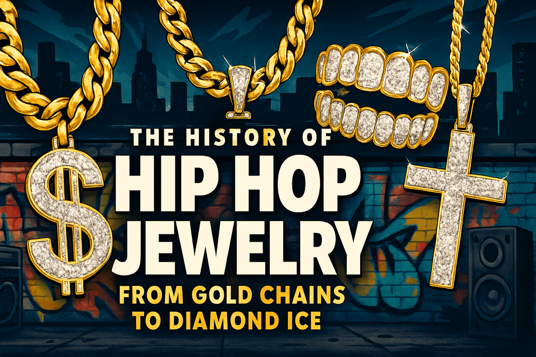 The History of Hip Hop Jewelry: From Gold Chains to Diamond Ice - Shoora Designs