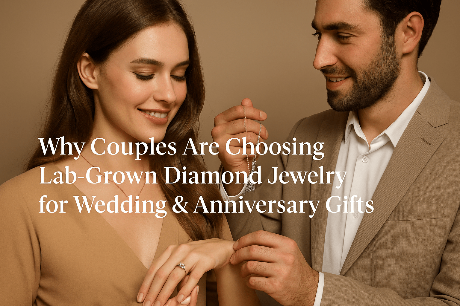 💍 Why Couples Are Choosing Lab-Grown Diamond Jewelry for Wedding & Anniversary Gifts - Shoora Designs