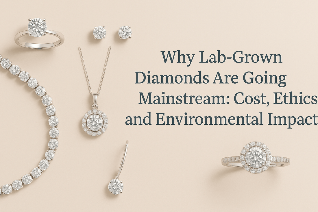 Why Lab-Grown Diamonds Are Going Mainstream: Cost, Ethics, and Environmental Impact - Shoora Designs