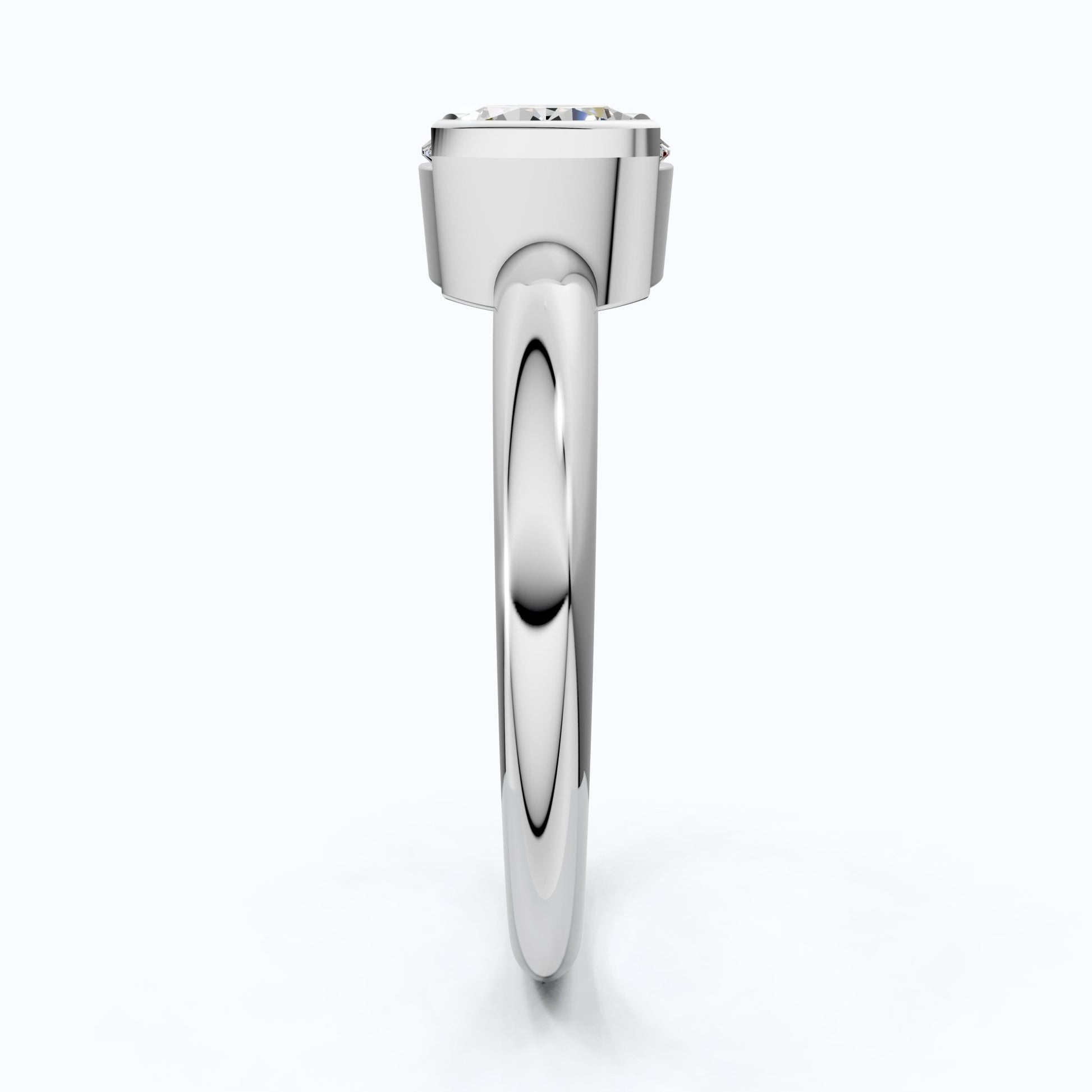 1.00 CT Round Cut Solitaire Engagement Ring in Lab Grown Diamond - 14K Solid Gold, Anniversary Gift For Women, Daily Wear Ring - Shoora Designs