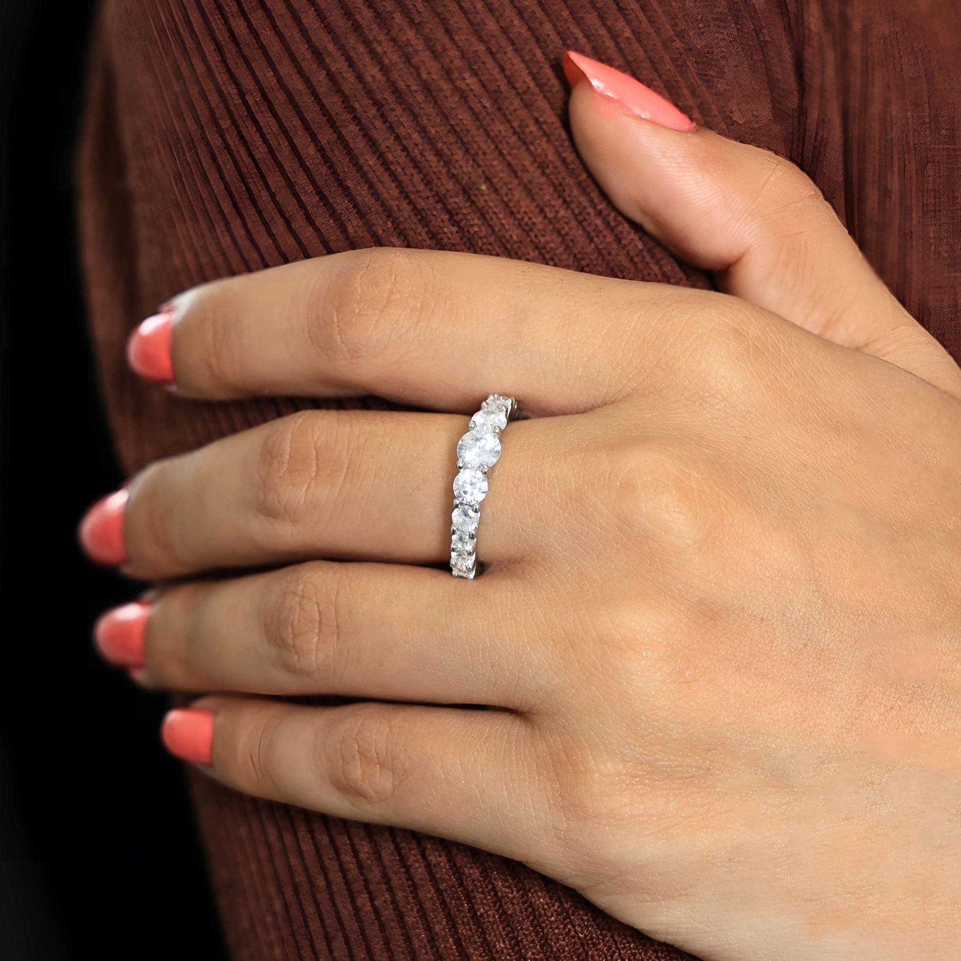 14K Yellow Gold Unique Engagement Ring, Wedding Band, Trending Gift for Her, Handmade Jewelry - Shoora Designs