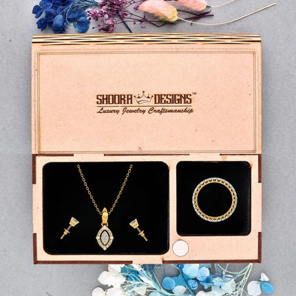 Elegant Radiant Cut Baguette Side Stone Engagement Ring Set in 14K Solid Gold, 3.50 CT Radiant Cut Lab Created Diamond, Bridal Gift For Her