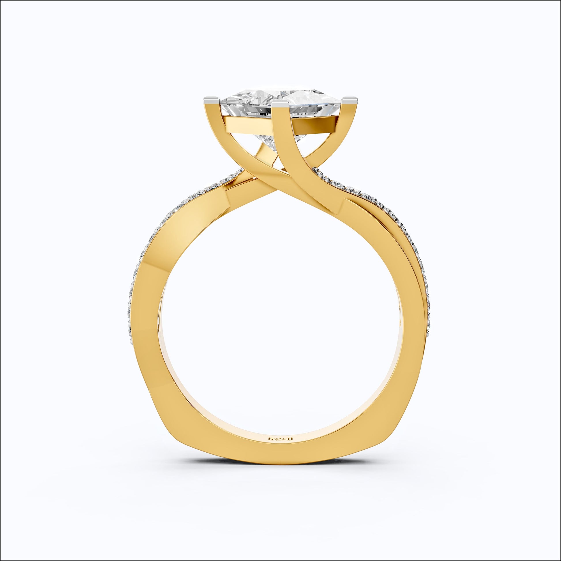 CAD Mock-Up: 3D custom Jewelry Design service Model of your own jewelry in Rings