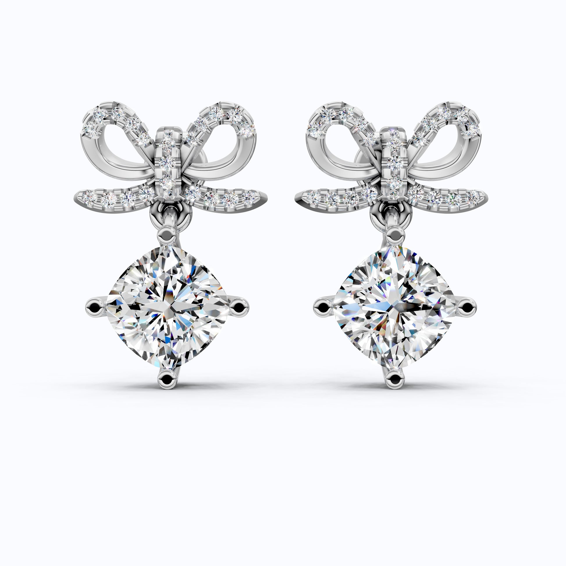 Antique Drop Wedding Earrings, Birthday Gift For Women