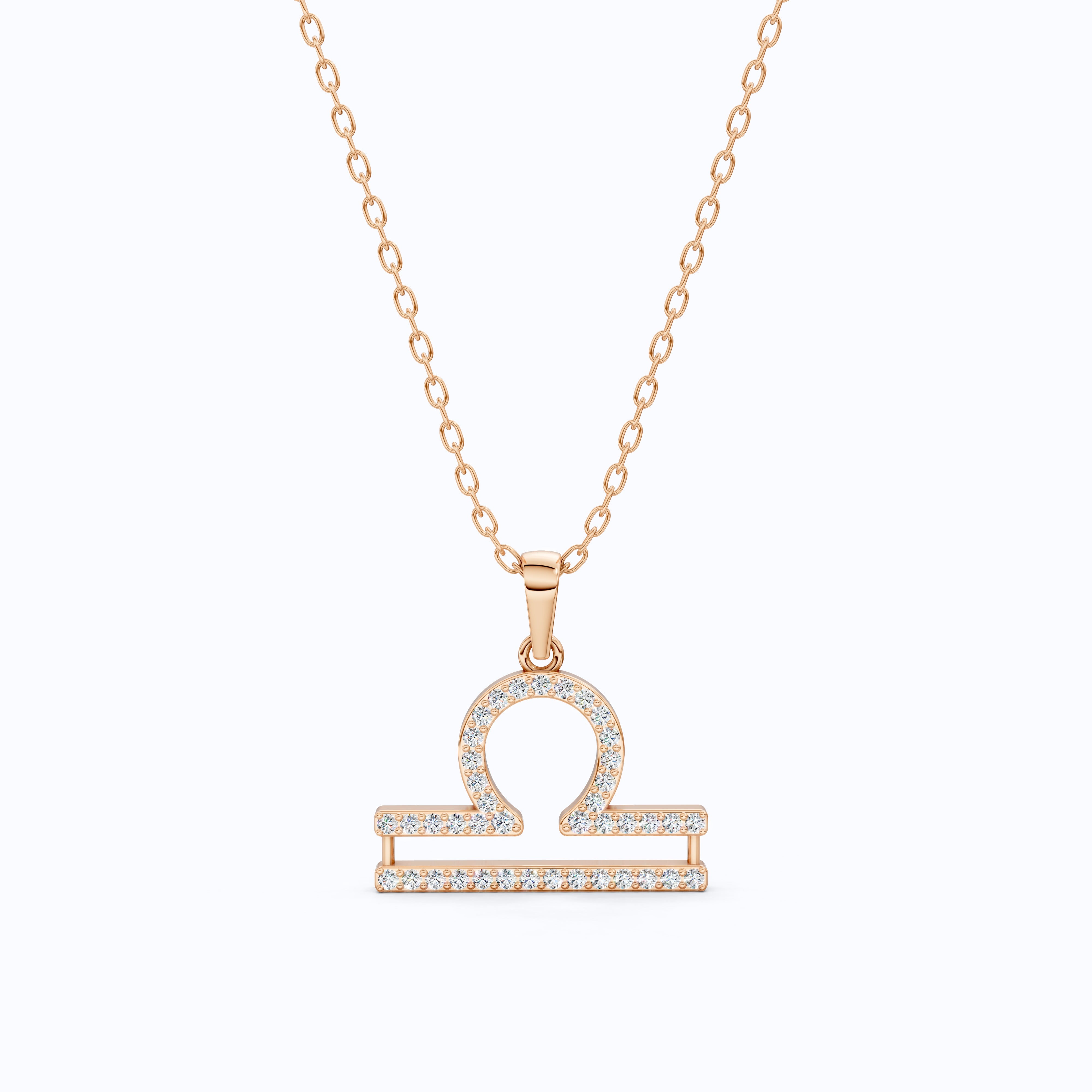 Libra Zodiac Sign Charm Pendant, Birthday Gift For Libra Women