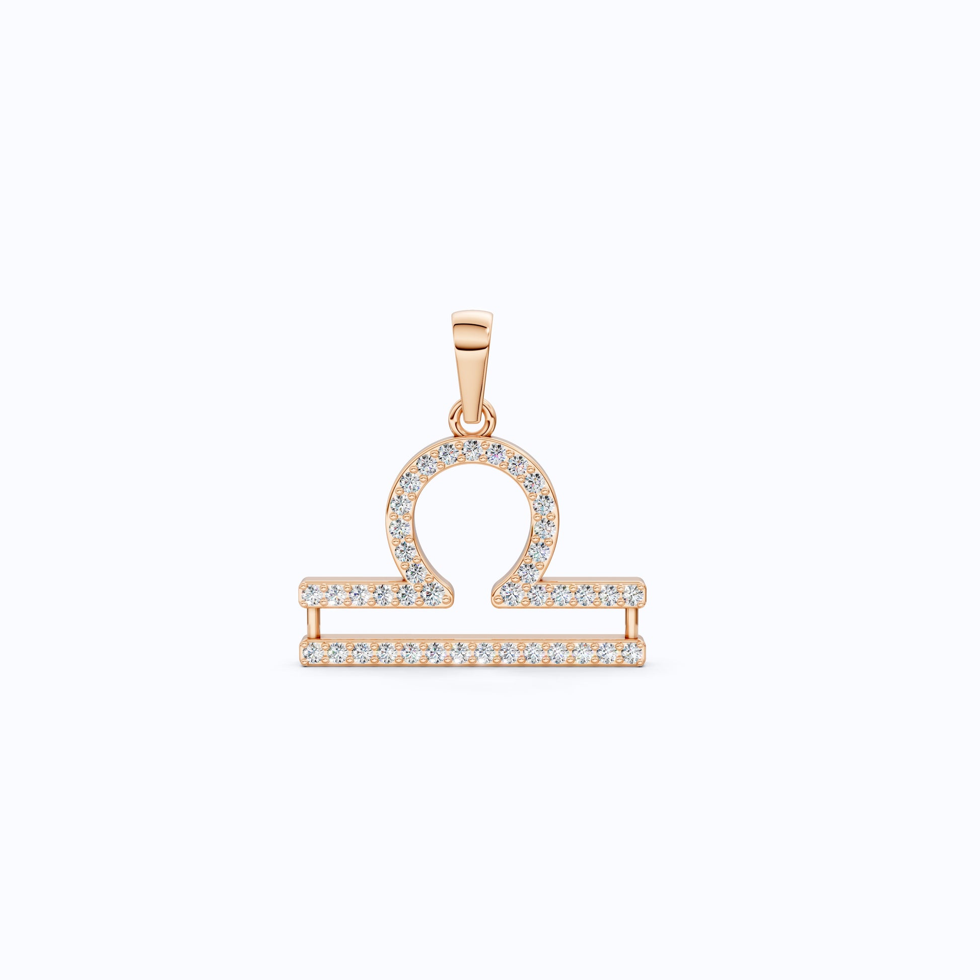 Libra Zodiac Sign Charm Pendant, Birthday Gift For Libra Women