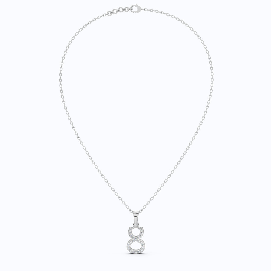 Taurus Horoscope Pendant in 14K Yellow Gold, Lab Diamond Jewelry, Celestial Gift for Her, Zodiac Jewelry