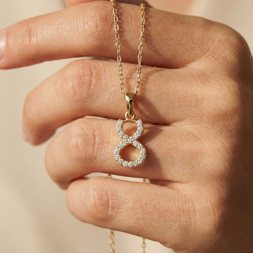 Taurus Horoscope Pendant in 14K Yellow Gold, Lab Diamond Jewelry, Celestial Gift for Her, Zodiac Jewelry