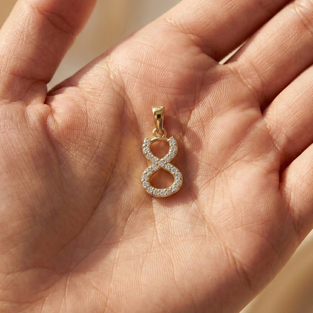 Taurus Horoscope Pendant in 14K Yellow Gold, Lab Diamond Jewelry, Celestial Gift for Her, Zodiac Jewelry