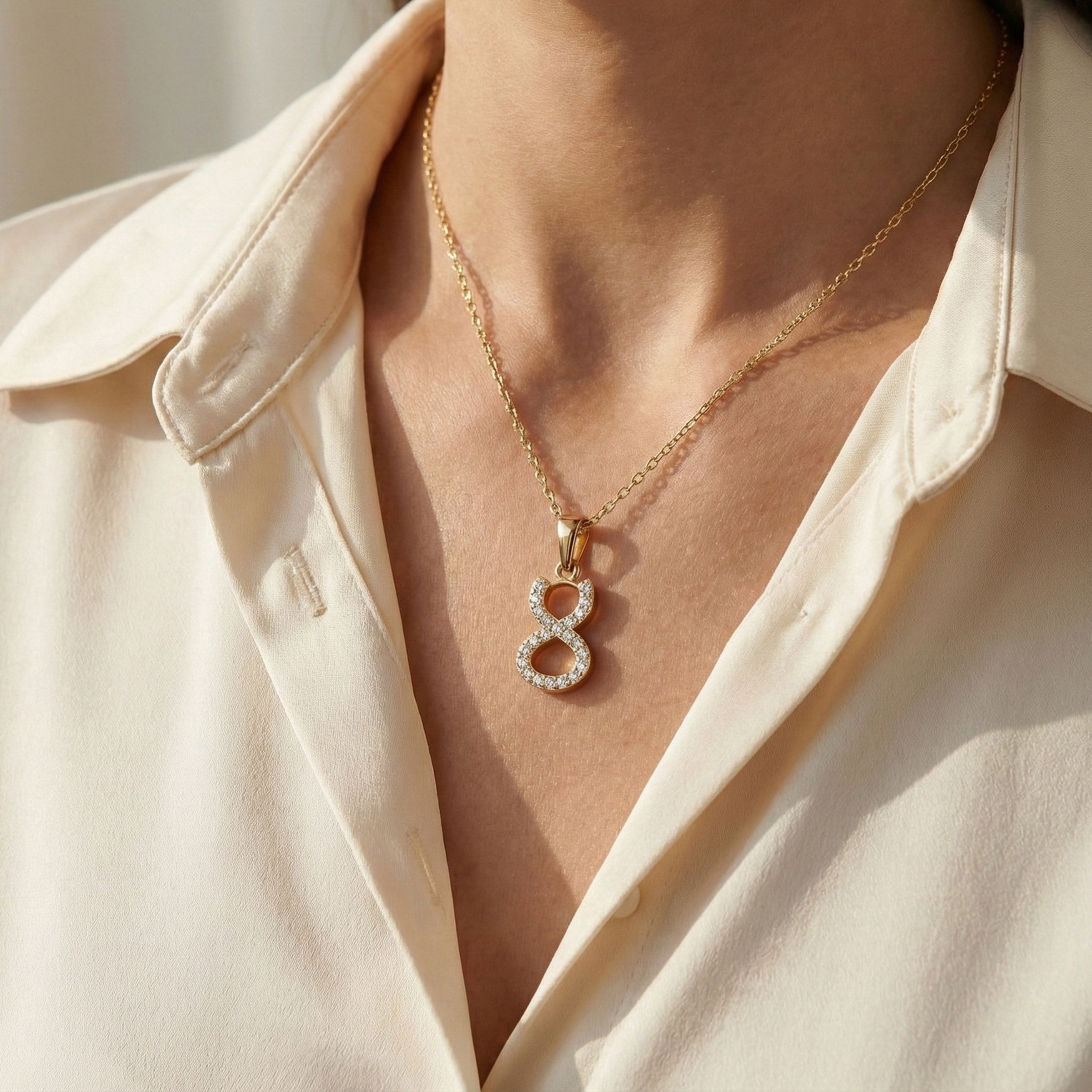 Taurus Horoscope Pendant in 14K Yellow Gold, Lab Diamond Jewelry, Celestial Gift for Her, Zodiac Jewelry