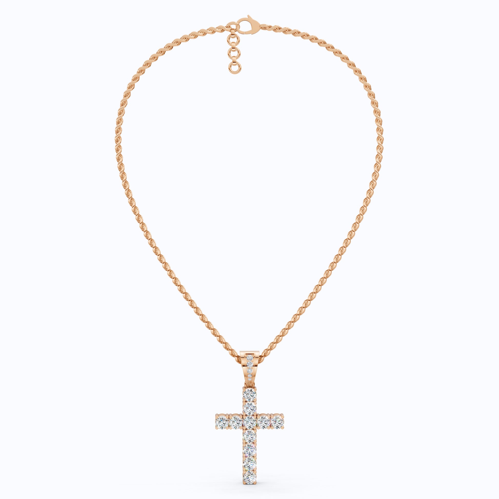 Jesus Christ Cross Diamond Hip-Hop Pendant, Iced Out Jewelry