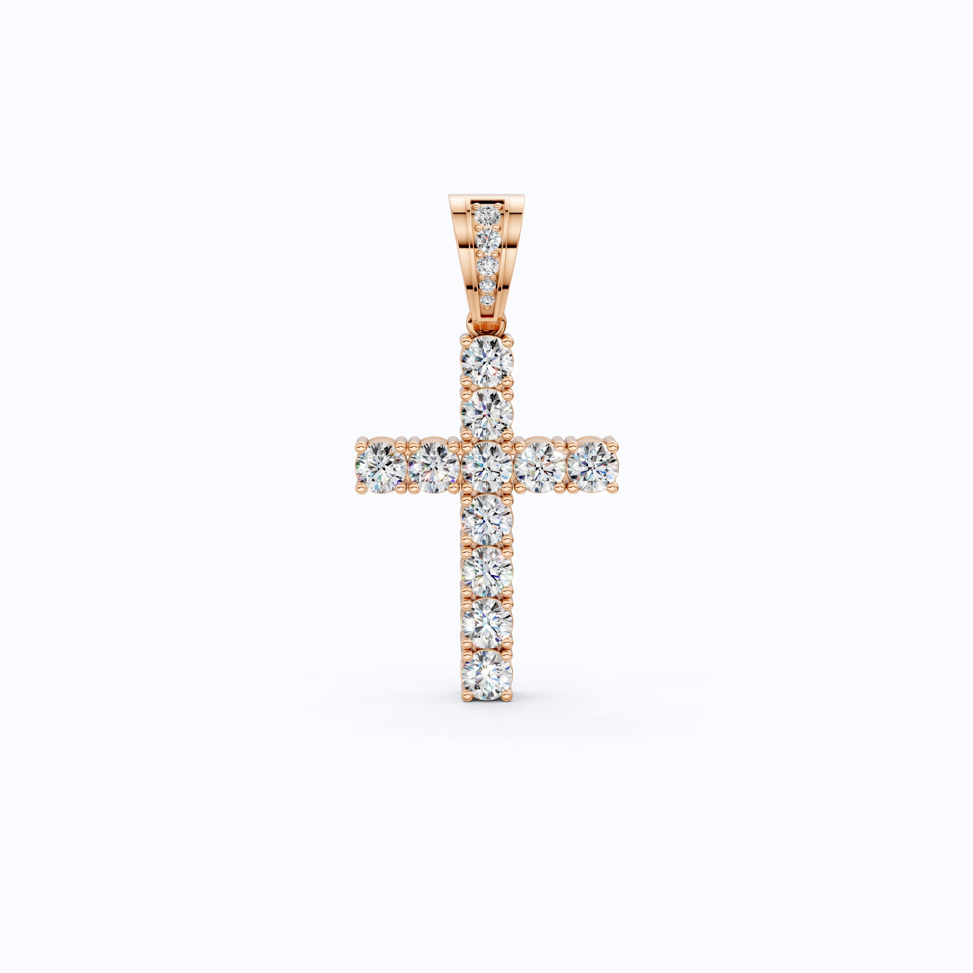 Jesus Christ Cross Diamond Hip-Hop Pendant, Iced Out Jewelry