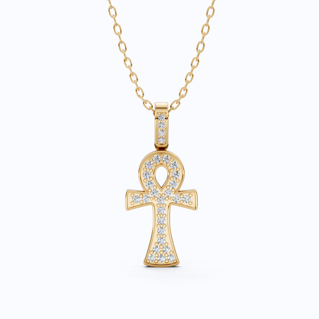 Unique Ankh Wedding Pendant For Women, Anniversary Gift