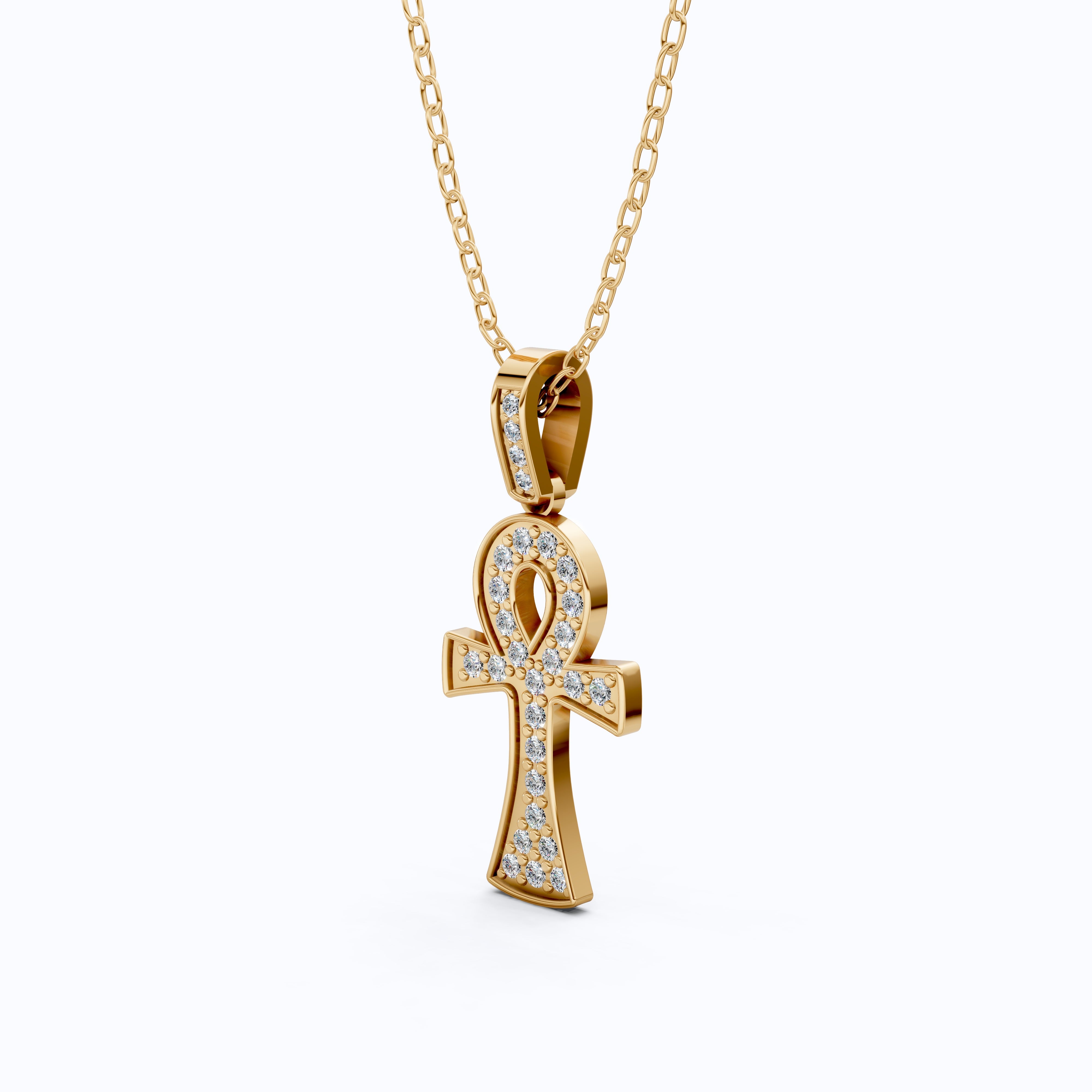 Unique Ankh Wedding Pendant For Women, Anniversary Gift