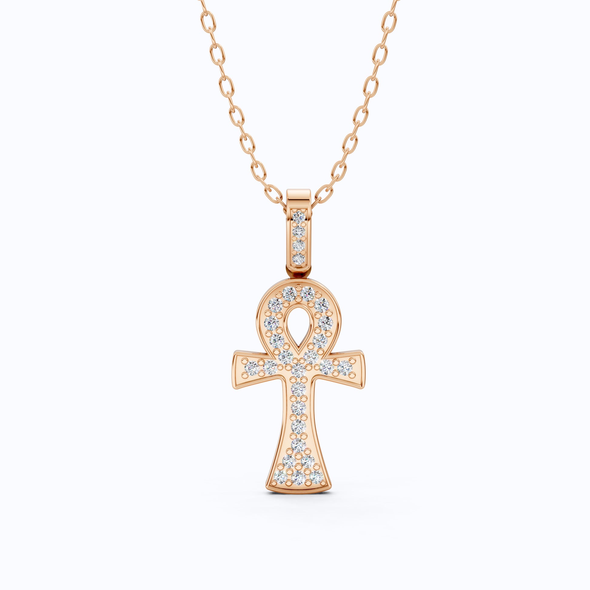 Unique Ankh Wedding Pendant For Women, Anniversary Gift