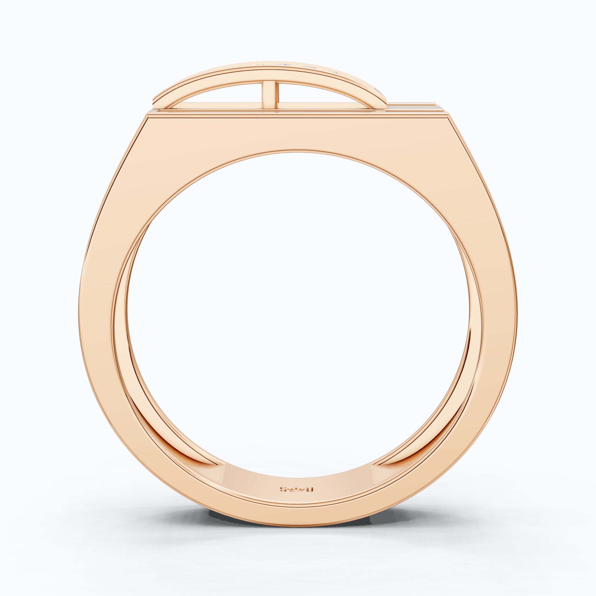 Round Cut Men’s Modern Wedding Band Jewelry, Gift for Him