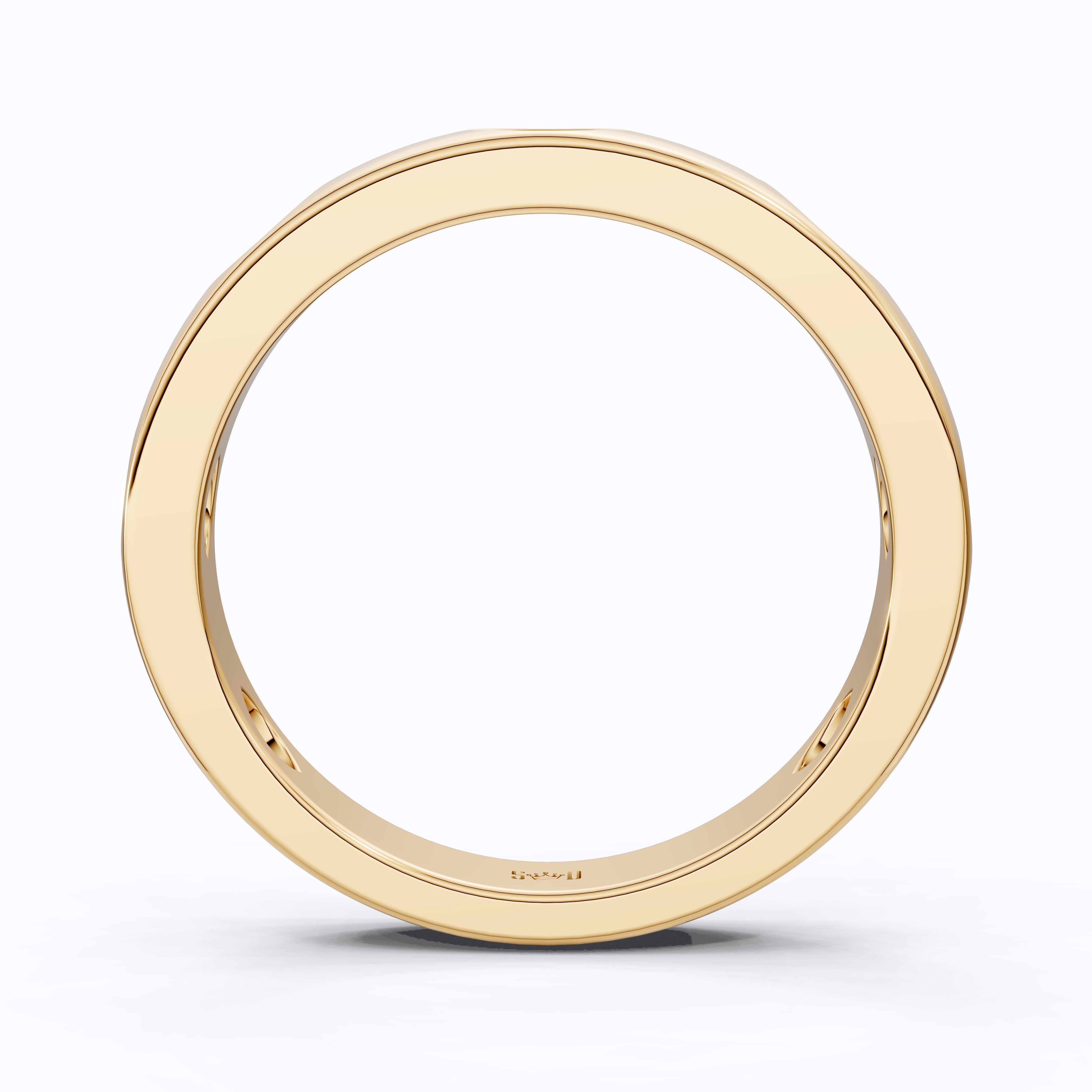 Minimal Marquise Eternity Band Wedding Ring in 14K Solid Gold, 0.70 TCW Marquise Cut Lab Grown Diamonds, Gift for Her