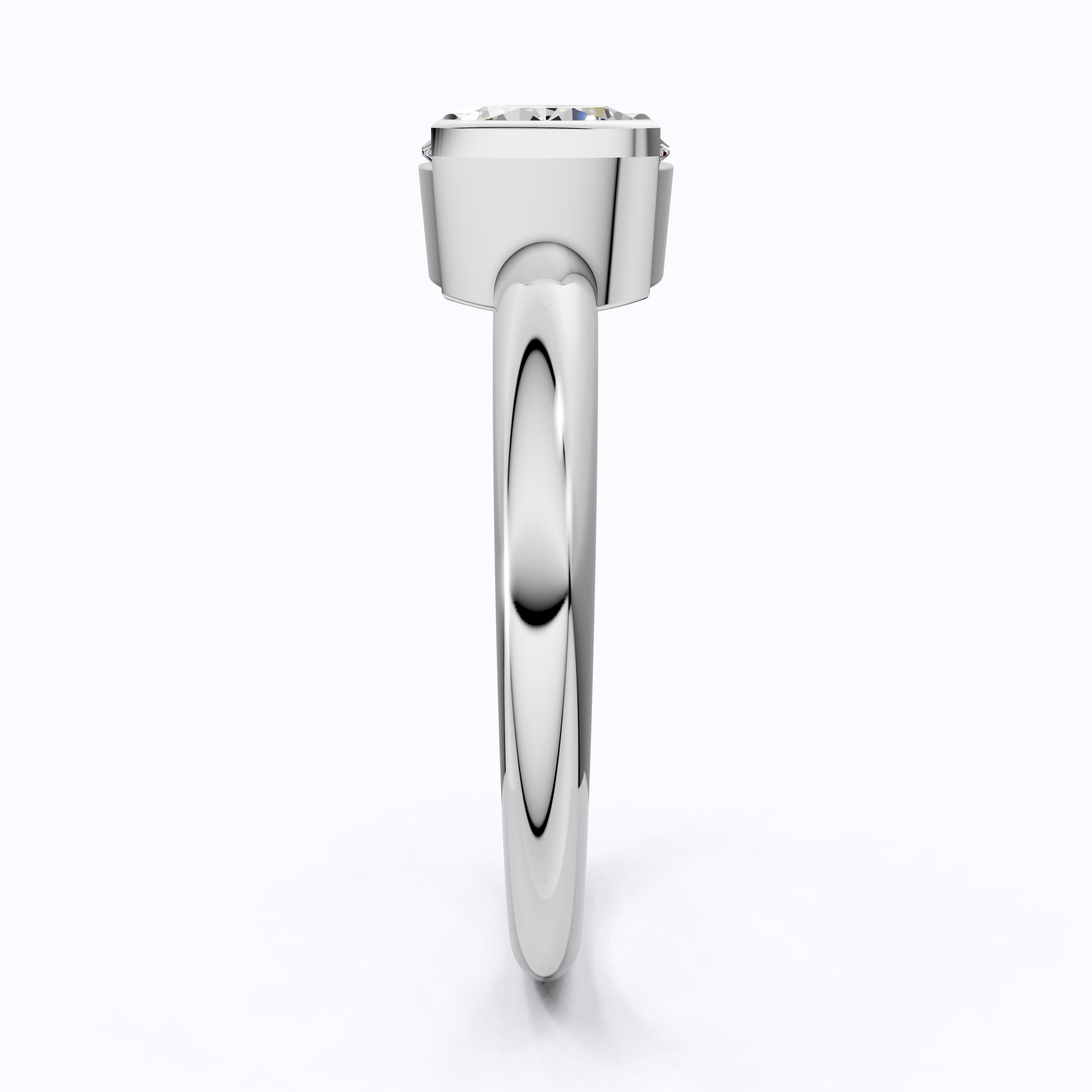 1.00 CT Round Cut Solitaire Engagement Ring in Lab Grown Diamond - 14K Solid Gold, Anniversary Gift For Women, Daily Wear Ring