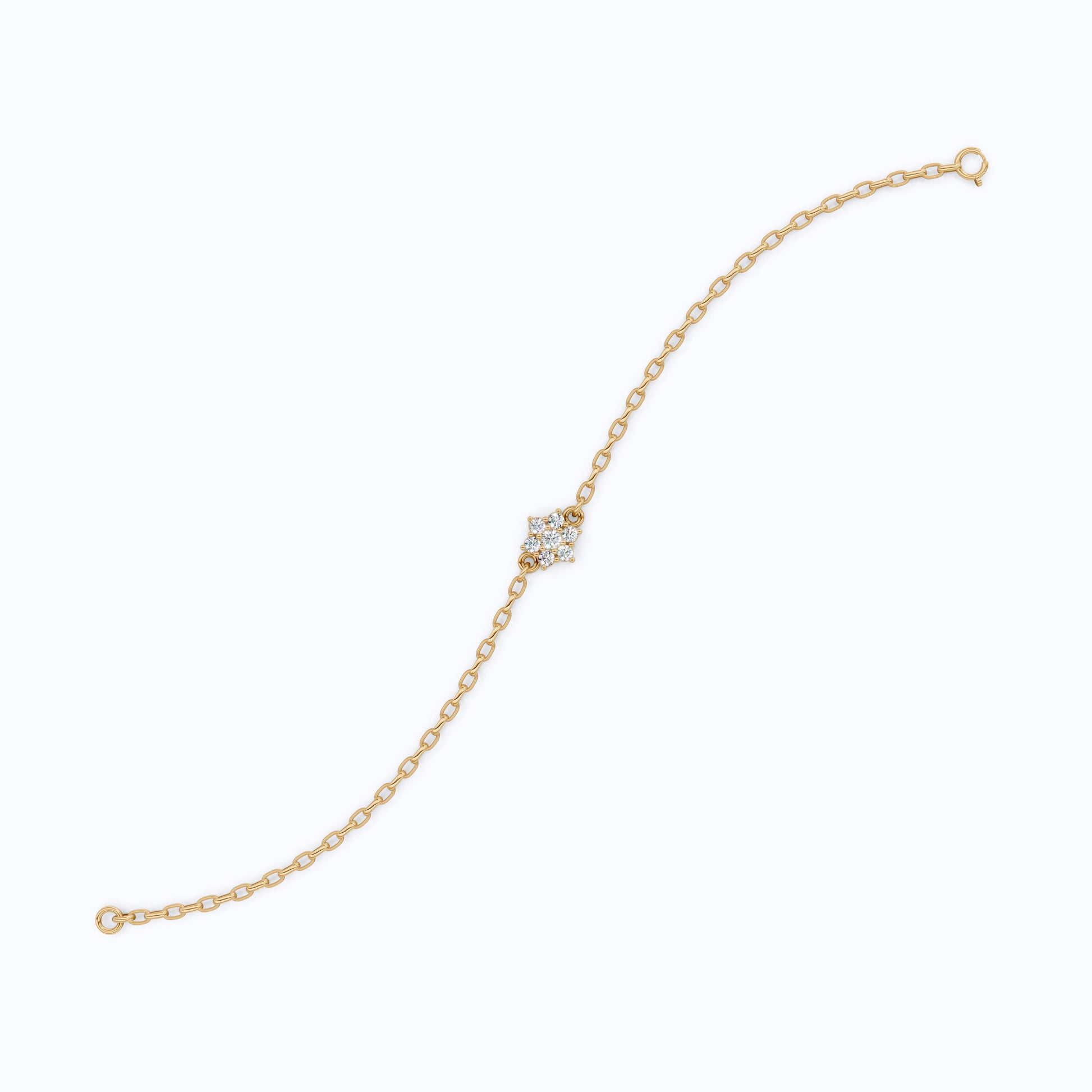 Nature Inspired Flower Band in 14k Solid Gold, 0.28 TCW Round Cut Lab Created Diamond, Delicate Wedding Band, Gift for Her Bridal Set