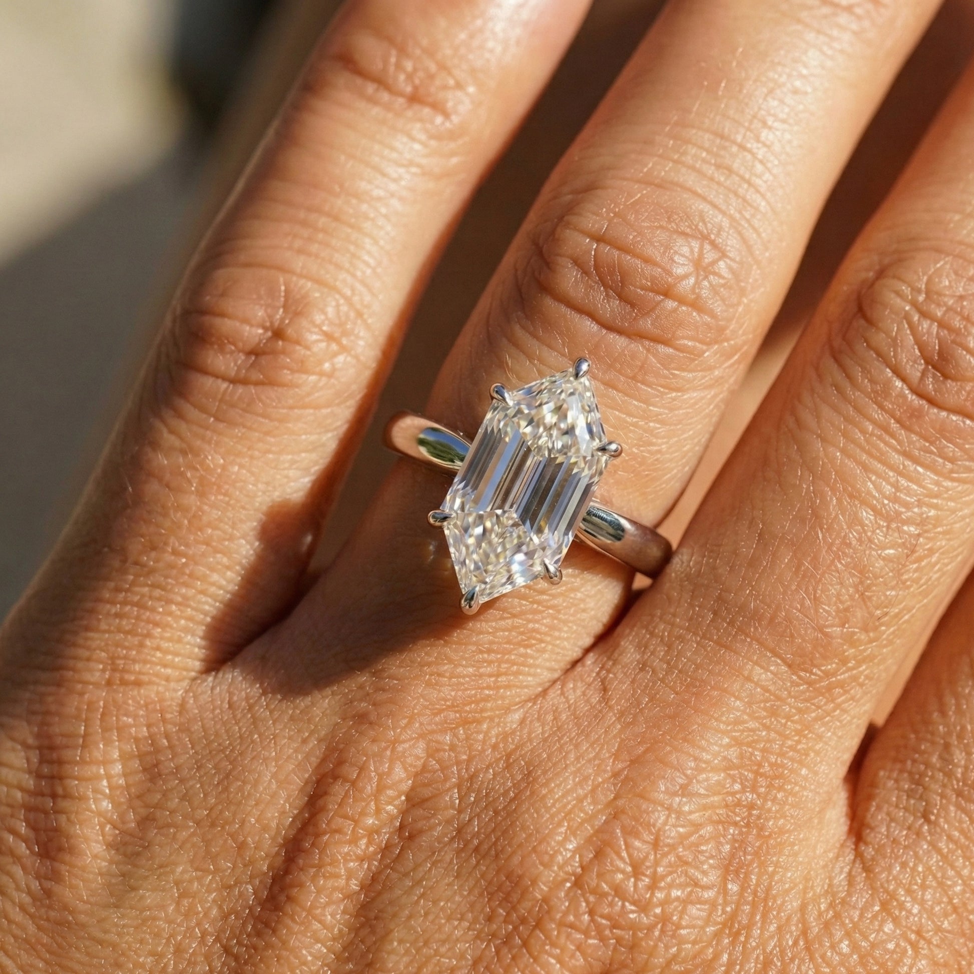 10.00 CT Dutch Marquise Cut Solitaire Knife Edge Engagement Ring in Lab Diamond – 14K Solid Gold, Anniversary Gift for Wife, Everyday Unique Ring