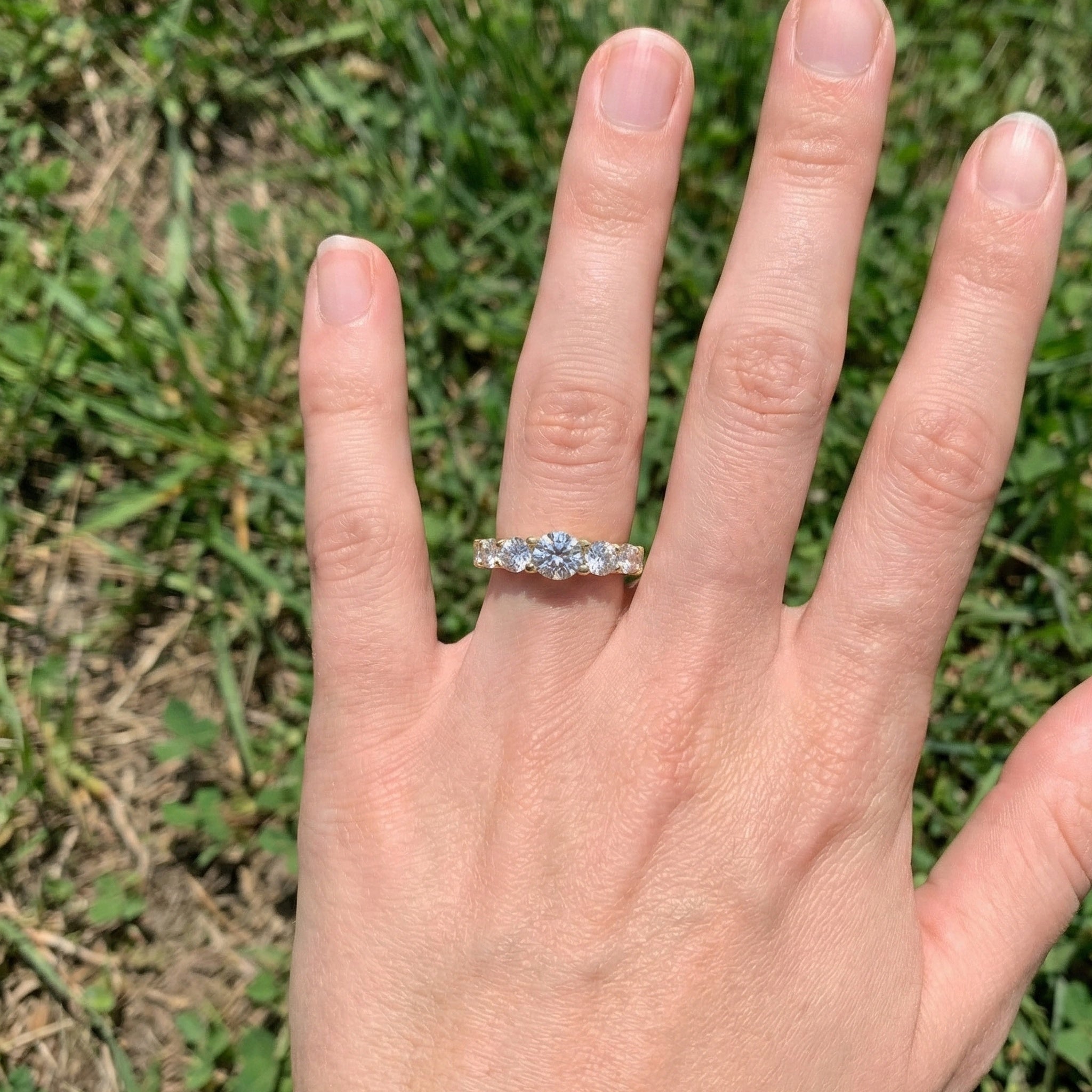 14K Yellow Gold Unique Engagement Ring, Wedding Band, Trending Gift for Her, Handmade Jewelry