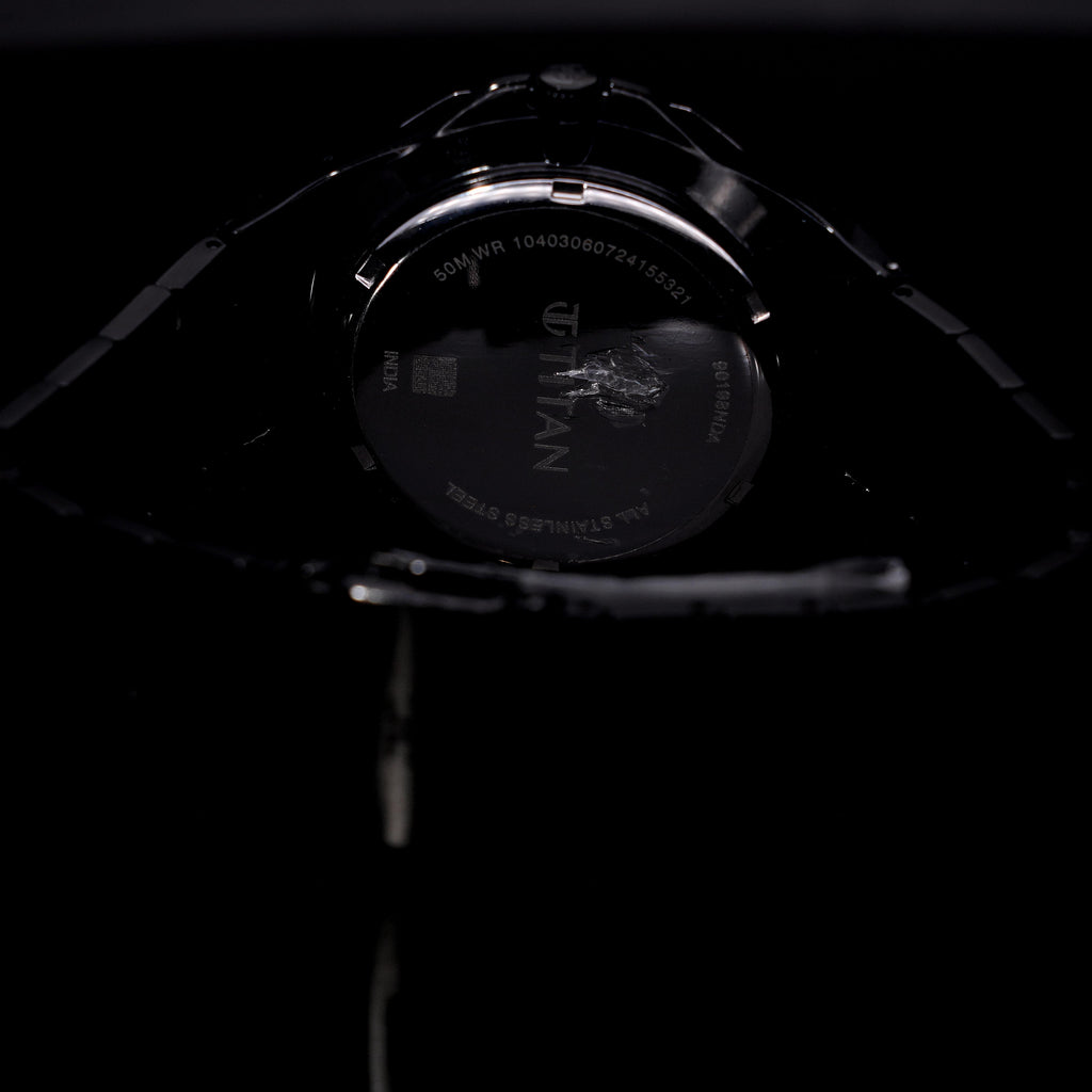 Customized Diamond Watch, Stainless Steel Strap Watch For Men