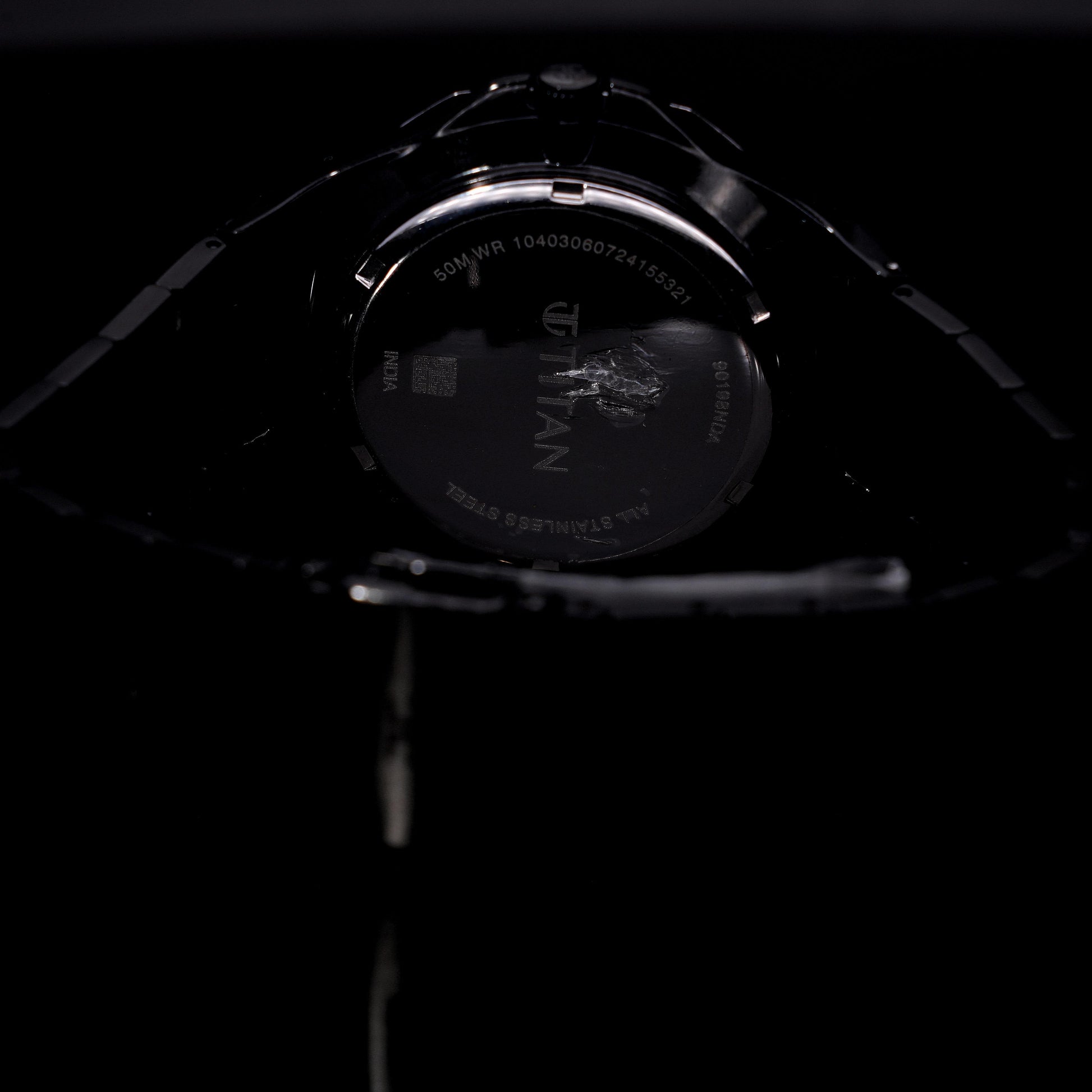Customized Diamond Watch, Stainless Steel Strap Watch For Men