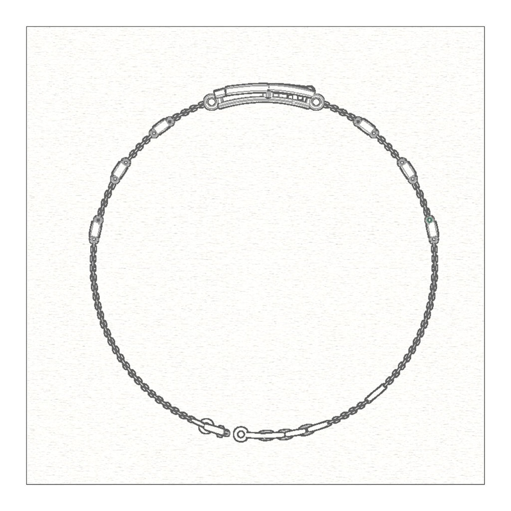 CAD Mock - Up: 3D custom Jewelry Design service Model of your own jewelry in Bracelets. - Shoora Designs