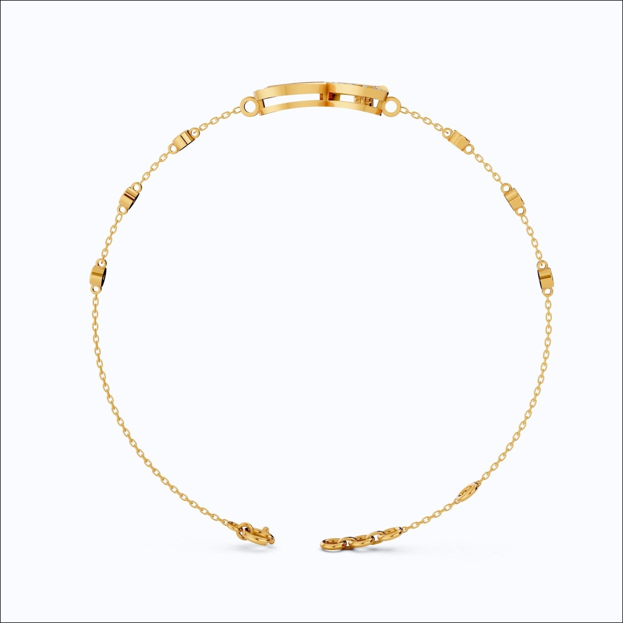 CAD Mock - Up: 3D custom Jewelry Design service Model of your own jewelry in Bracelets. - Shoora Designs