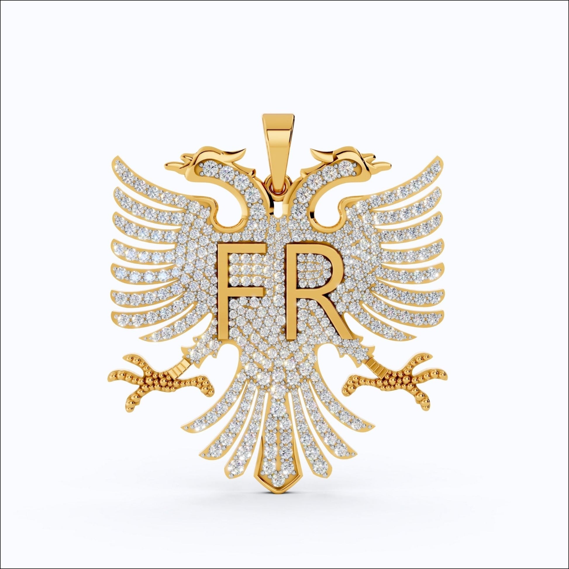 CAD Mock - Up: 3D custom Jewelry Design service Model of your own jewelry in Hip - Hops. - Shoora Designs