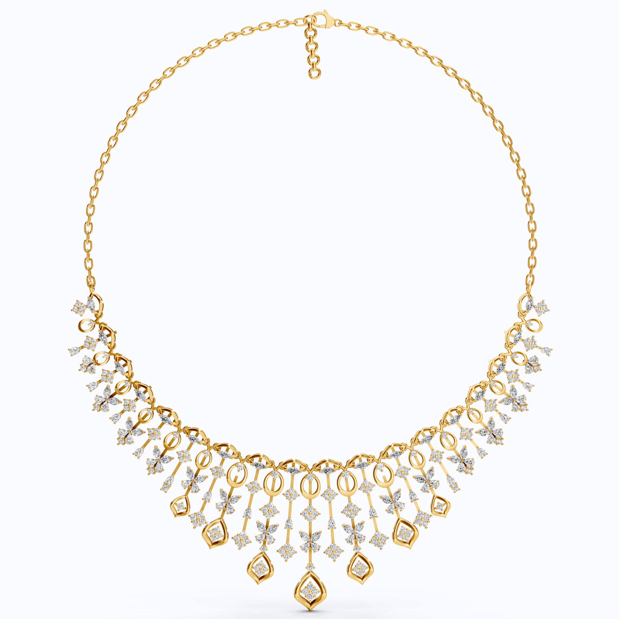 CAD Mock - Up: 3D custom Jewelry Design service Model of your own jewelry in Necklace. - Shoora Designs