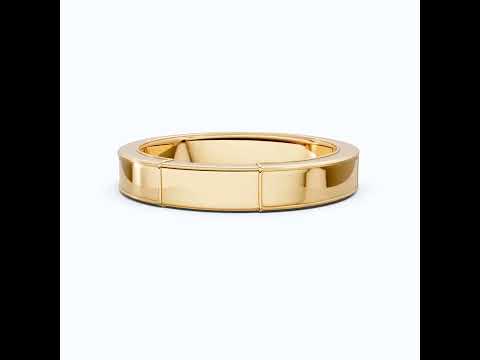 Channel Set Half Eternity Wedding Ring in 14K Solid Gold, 0.56 Round Cut Lab Created Diamonds, Anniversary Ring, Gift for Her, Everyday Jewelry