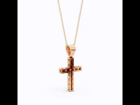 Jesus Christ Cross Diamond Hip-Hop Pendant, Iced Out Jewelry