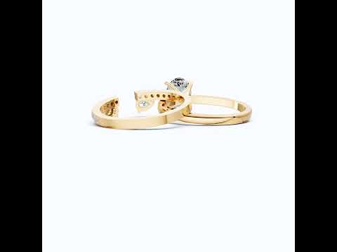 Dainty Oval Three Stone Engagement Ring Set in 14K Solid Gold, 2.00 CT Oval Cut Lab Created Diamond, Bridal Gift
