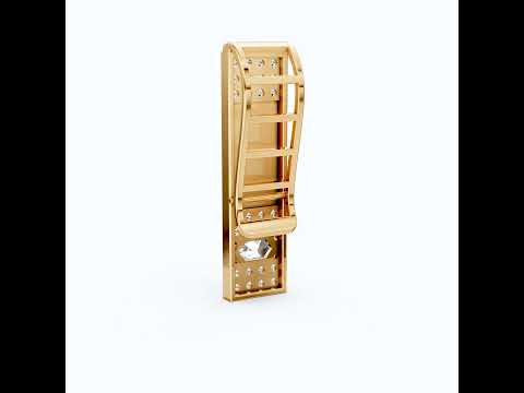 Luxury Men’s Tie Bar in 14K Solid Gold, Lab Diamond Tie Pin Accessories, Gift for Him, Elegant Style, Groomsmen Gift