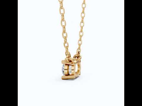 Solitaire Oval Cut Wedding Pendant Necklace in 14k Solid Gold, 0.75 CT Oval Cut Lab Grown Diamond, Everyday Jewelry, Birthday Gift for Women
